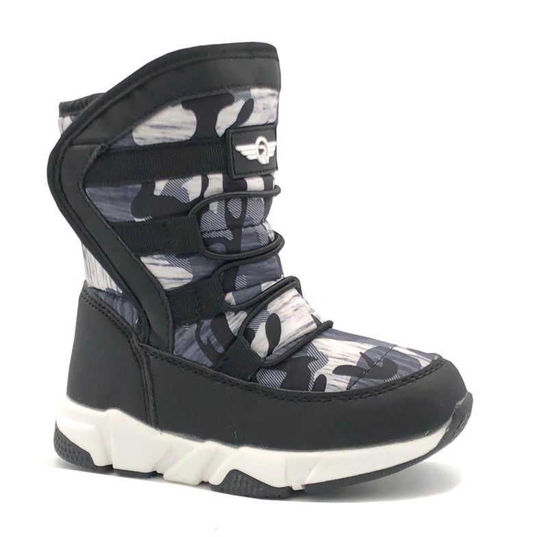 REDVOLUTION Girls Boys Unisex Snow Boots Slip-Resistant Waterpoof Winter Fashion Shoe (Toddler/Little Kid/Big Kid) - Image 1